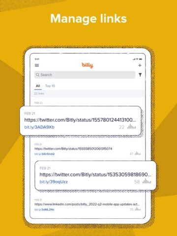 Bitly: Connections Platform لنظام iOS