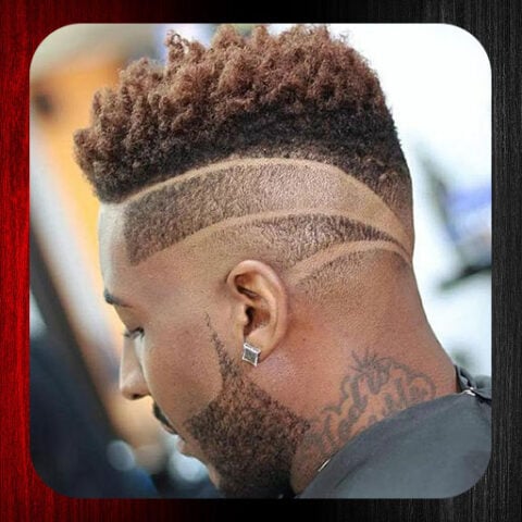 Black Men Haircut pour Android