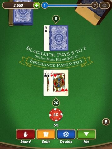 Blackjack per iOS