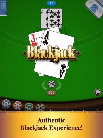 iOS 版 Blackjack – 賭場紙牌遊戲