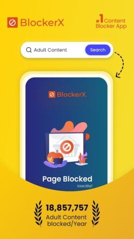 BlockerX: Pornoblocker, nofap für Android