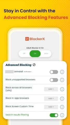 BlockerX: Porn Blocker/ NotFap untuk Android