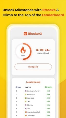 BlockerX: Pornoblocker, nofap für Android