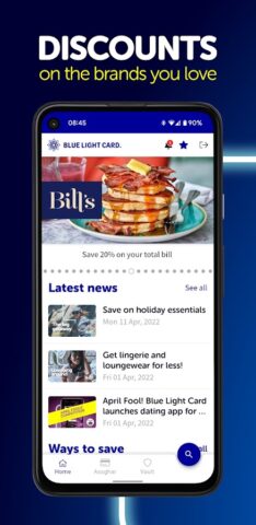 Blue Light Card: NHS Discounts pour Android