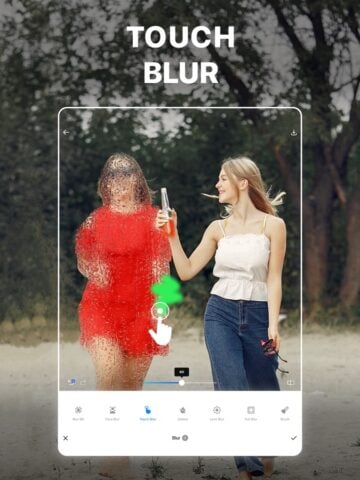 iOS için Fotoğraf Bulanıklaştırma Efekt