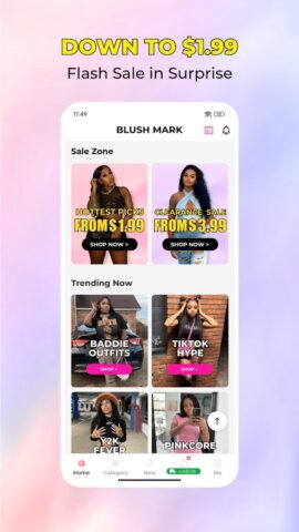 Blush Mark: Girls Happy Hour für Android
