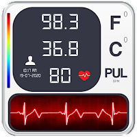 Körpertemperaturthermometer für Android
