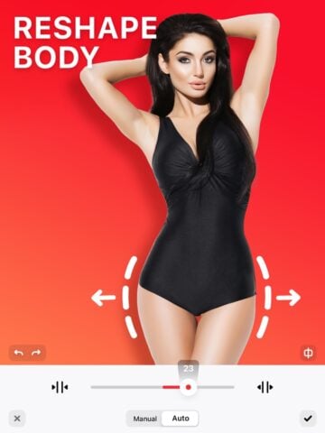 BodyTune retouche photo corps pour iOS