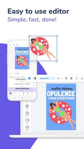 Tạo Bìa Sách Cho Wattpad,eBook cho Android