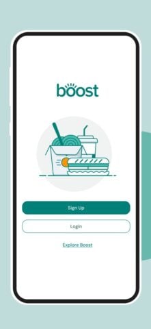 iOS 用 Boost: Mobile Food Ordering