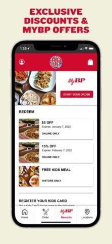 Boston Pizza para iOS