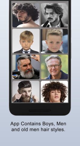 Boys Men Hairstyles, Hair cuts per Android