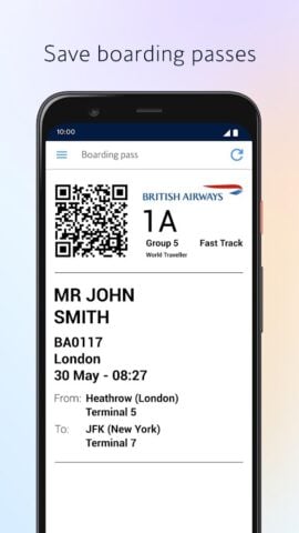 Android 用 British Airways