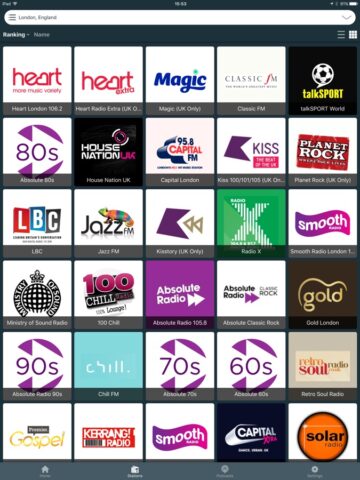 Radio Stations UK – Live FM لنظام iOS
