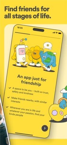 Bumble For Friends: Meet IRL for iOS