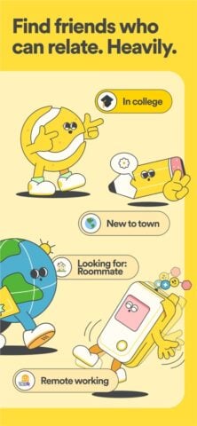 iOS 用 Bumble For Friends: Meet IRL