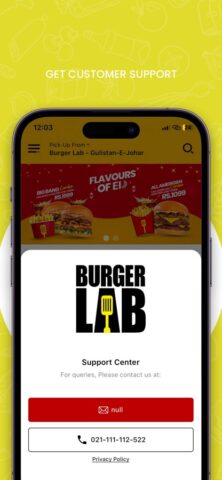 Burger Lab для iOS