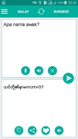 Burmese Malay Translator für Android