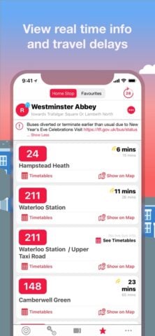 Bus Times London สำหรับ iOS
