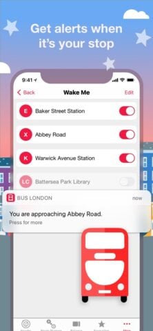 Bus Times London pour iOS