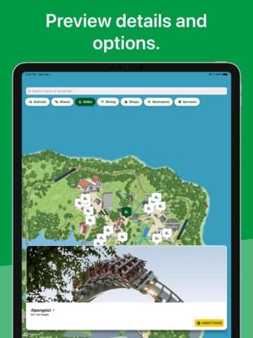 Busch Gardens สำหรับ iOS