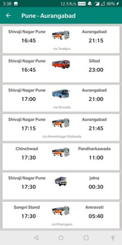 Buses Schedule & Timetable for cho Android