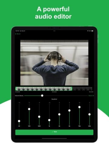 ByeNoise – Video Audio Editor لنظام iOS