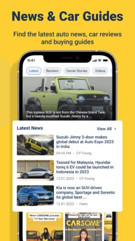 CARSOME: Buy,Sell,Service Cars для Android
