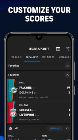CBS Sports App: Scores & News для Android