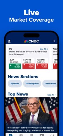 CNBC: Stock Market & Business pour iOS