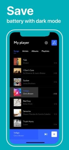 Pemutar Musik offline player untuk iOS