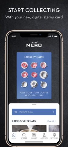 Caffè Nero pour iOS
