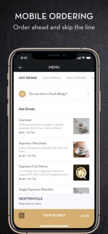 Caffè Nero pour iOS