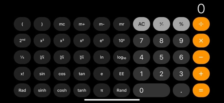 Kalkulator untuk iOS