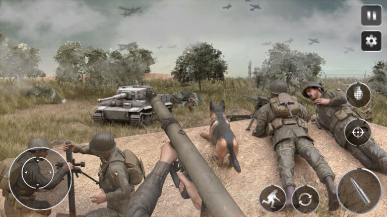 jogos de guerra offline para Android