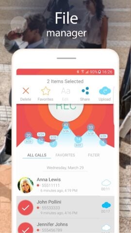 Grabador de llamadas para Android
