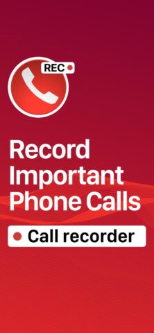 Grabadora de llamadas ACR para iOS