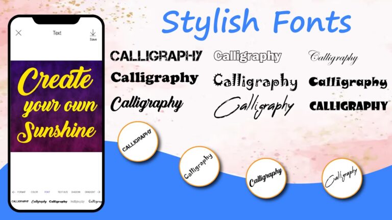 Android 版 Calligraphy Font App