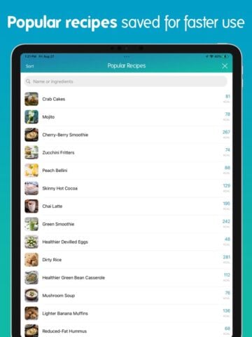 Contador Calorias + para iOS
