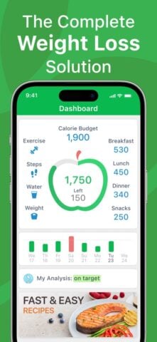 Calorie Counter – MyNetDiary für iOS
