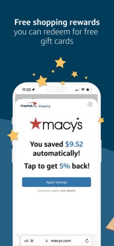 Capital One Shopping: Save Now для iOS