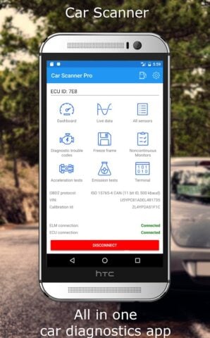 Car Scanner ELM OBD2 لنظام Android