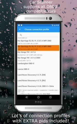 Android 用 Car Scanner ELM OBD2 自動車診断システム
