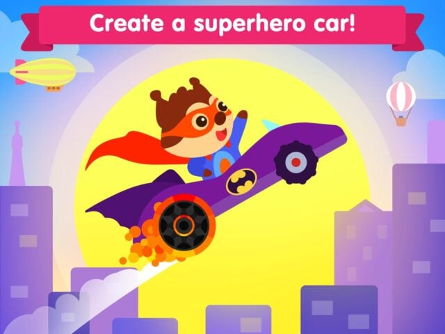Car game for kids and toddler for iOS
