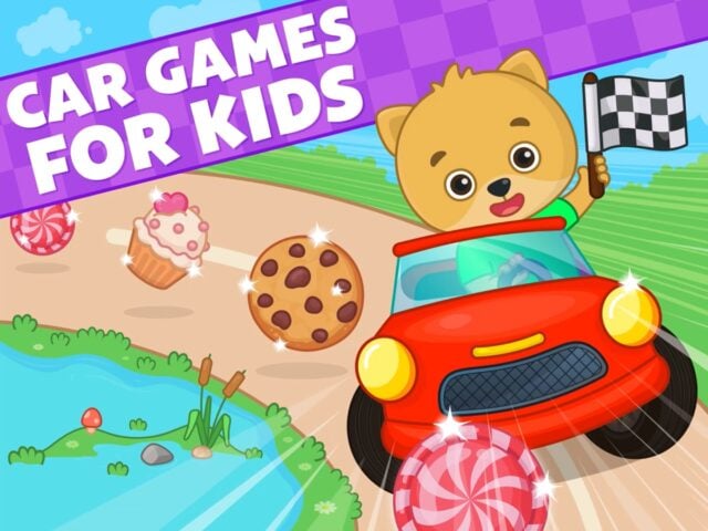 Permainan mobil untuk anak untuk iOS