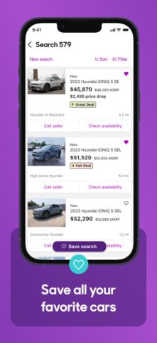 Cars.com – New & Used Cars สำหรับ iOS