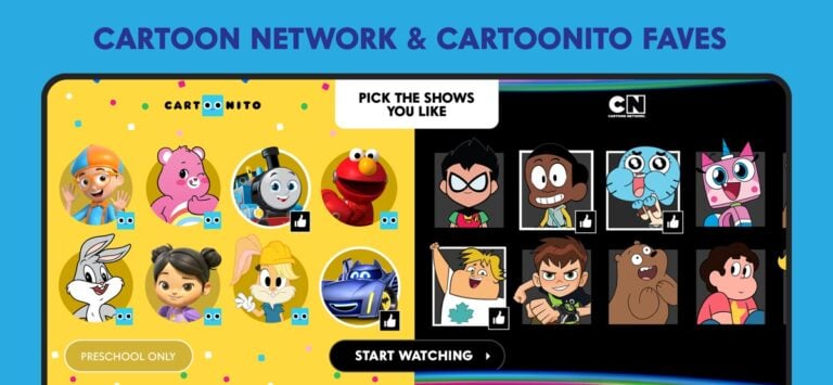 Cartoon Network App สำหรับ iOS