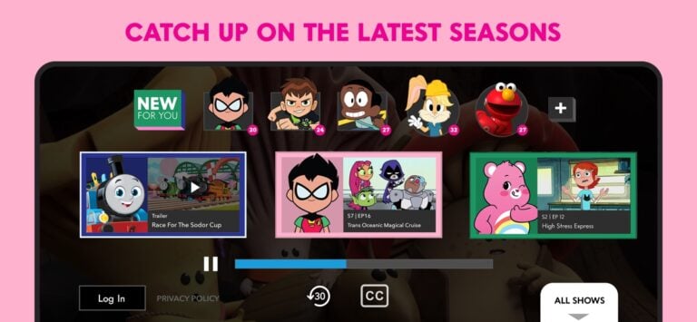 Cartoon Network App لنظام iOS
