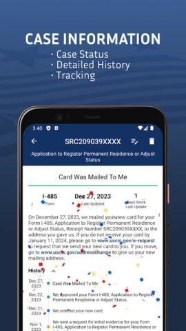 Android용 Case Tracker US Immigration