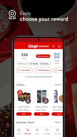Casey’s สำหรับ Android